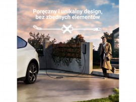 Mobilna polnilnica Green Cell Habu EV 11 kW 7 m Tip 2 do CEE 16 A za polnjenje električnih vozil EV PHEV 2v1 Wallbox z aplikacijo GC